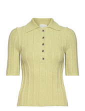 Wide Rib Top House Of Dagmar Green