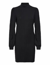 Vifelly High Neck L/s Dress/su Vila Black