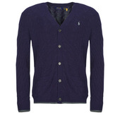 Cardigans Polo Ralph Lauren Gilet En Maille Torsadee Laine Cachemire