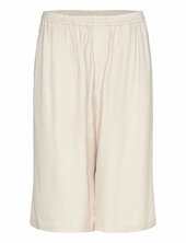 Draped Twill Shorts Filippa K Cream