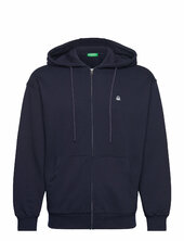 Jacket W/hood L/s United Colors Of Benetton Navy