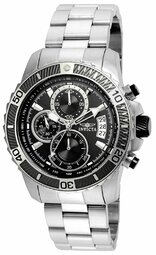 Invicta Herreur 22412 Pro Diver Sort/stål Ø45 Mm