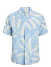 Jjalberto Seersucker Resort Shiirt Ss Jack & J S Blue