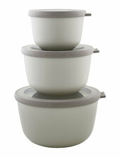 Bowl Set Cirqula High 3 Pcs Mepal Grey