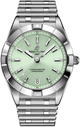 Breitling Dameur A77310101l1a1 Chronomat 32 Grøn/stål Ø32 Mm