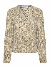 Bow Printed Blouse Mango Patterned