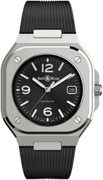Bell & Ross Herreur Br05a-bl-st/srb Br 05 Sort/gummi