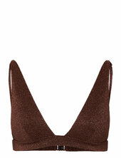 Helio - Wireless Triangle Bra Swimsuit Etam Brown