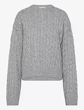 2nd Quito - Cable Knit 2ndday Grey