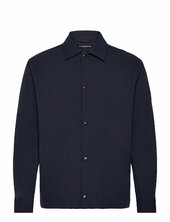 Celian Seersucker Overshirt J. Lindeberg Navy