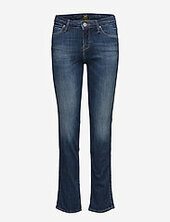 Marion Straight Lee Jeans Blue
