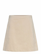 Slhelle Aline Skirt Soaked In Luxury Beige