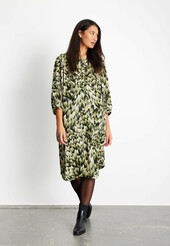 In Front Chsortl Kjole, Farve: Grøn, Størrelse: S, Dame