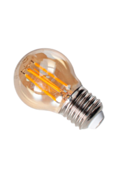 Led Filament Dekorationspære Dimbar E27 Amber Amber