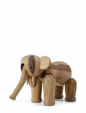 Elephant Reworked Anniversary Mini Mixed Wood Kay Bojesen