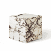 Menu Plinth Sofabord Kubik Calacatta Viola Marmor