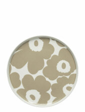 Unikko Plate 20 Cm Marimekko Home Beige