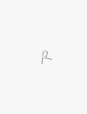 Earring Studs Archetypes, A-z Design Letters Silver