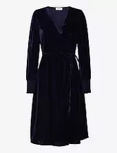 Aomi Wrap Dress Rosemunde Navy