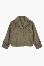 Hairy Wool Wilde Jacket - Four Leaf Cover - Mads Nørgaard - Grøn L
