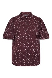 Sisters Point - Skjorte - Ella-sh60 - Bordeaux/dot