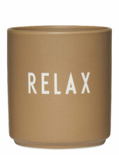 Favourite Cups Design Letters Beige