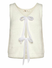 Crbulp Knit Vest Cream Cream