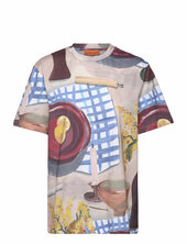 2243 Light Jersey, Short Sleeve T-s Stine Goya Beige