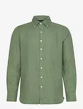 Linen Shirt Sebago Green