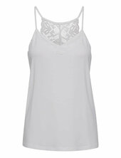Crtrulla Jersey Top Cream White