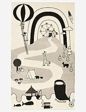 Mr. Megalodon Adventure Rug Oyoy Living Design Beige