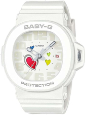 Casio Dameur Bga-10-7aer Baby-g Hvid/gummi Ø43 Mm
