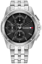 Tommy Hilfiger Herreur 1710620 Walker Sort/stål Ø44 Mm