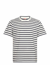 Striped T-shirt Héritage Armor Lux White