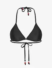 Solid Bel Bikini Top Becksöndergaard Black