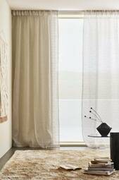 Strila Multifunktionsgardin 2-pak Beige