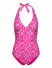 Haiti Halterneck Swimsuit Abecita Pink
