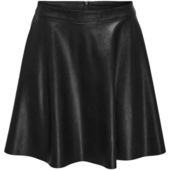 Korte Nederdele Only  Onluna Faux Leather Flared Skirt Otw 15356642