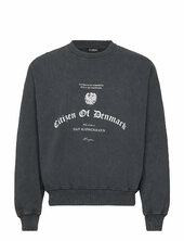Citizen Printed Crewneck Han Kjøbenhavn Black