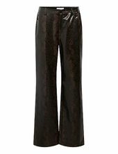 Objebba Hw Straight Snake Pant 141 Object Brown