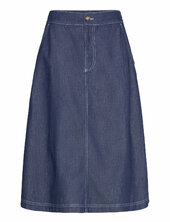 Air Denim Luna Skirt Mads Nørgaard Navy
