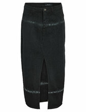 Nmkath Nw Tie Die Long Skirt Vi490bl Noisy May Black