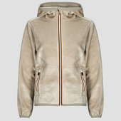 Fleecetrøjer K-way  Lily Velour Polar Double Reversible