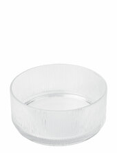 Pilastro Serving Bowl Ø 21 Cm Clear Stelton