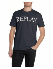 T-shirt Regular Replay Basics Replay Black