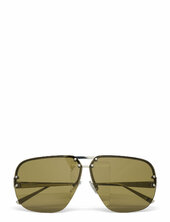 Tinted Aviator Sunglasses Weekday Yellow
