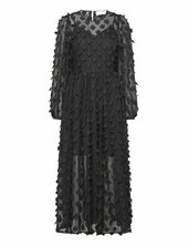 Slfkysha Ls Ankle Dress B Selected Black