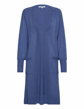 Srmorgan Long Cardigan Knit Soft Rebels Blue