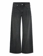 Imoo Low Rise Loose Wide Leg Jeans Weekday Black
