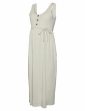 Mlevi Lia Sl Jrs Ankle Dress 2f Noos Mamalicious Cream